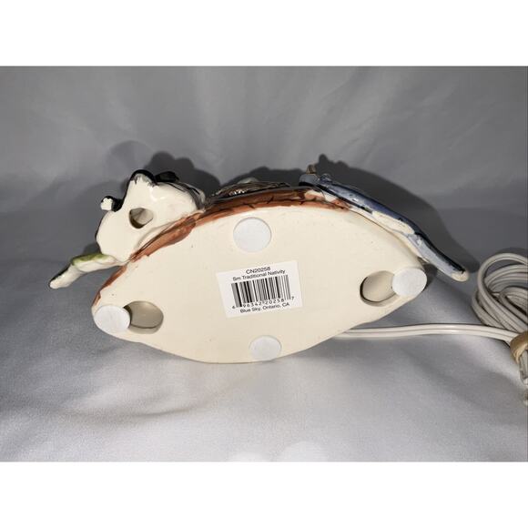 Blue Sky Clayworks Heather Goldminc Traditional Nativity Light Up Figural Scene - Picture 4 of 4